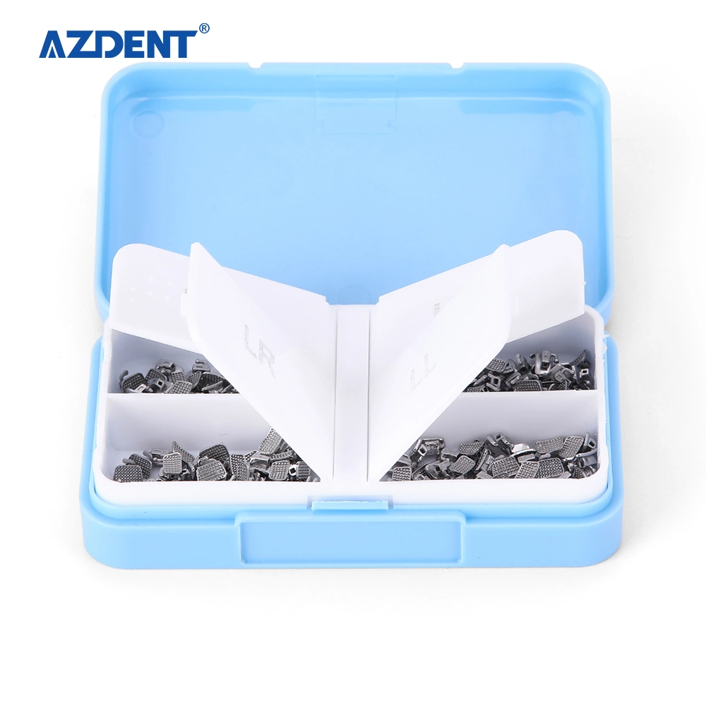 Azdent Monoblock Dental 2ND Non Convertible Orthodontic Roth Buccal Tube Marked