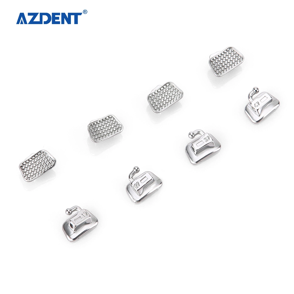 Azdent Monoblock Dental 2ND Non Convertible Orthodontic Roth Buccal Tube Marked