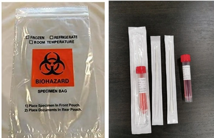 Blood Specimen Collection Tubes, USA Certificated Wholesale Buccal Flocked Swab Collection Kit Price