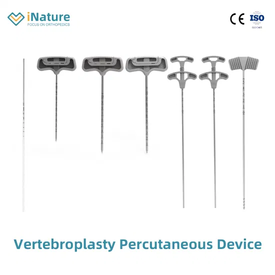 Cifoplastica Vertebroplastica Ortopedico Cemento osseo chirurgico Siringa Iniettore Biopsia ossea spinale Ago Punch Palloncino Pompa di gonfiaggio Catetere Pkp Strumento Pvp